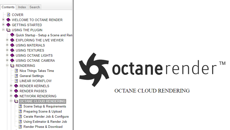 octane render logo